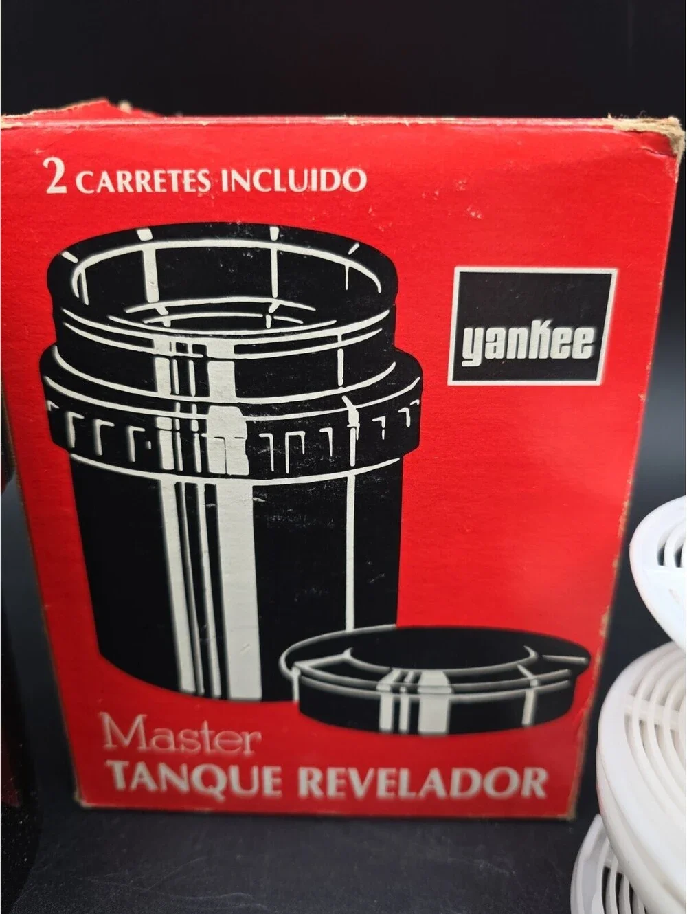 Yankee Master Film Developing Tank 2 Reels Instructions Box Photography Darkroom
